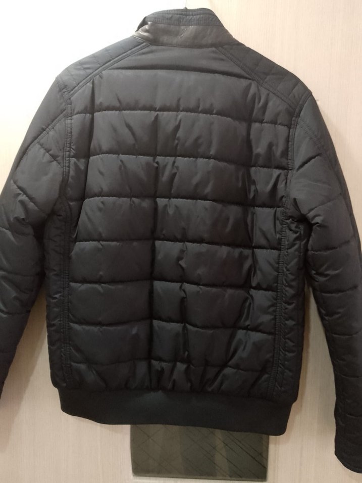 Erkek Siyah Regular Fit Sokak Stili Mont - Görsel 2