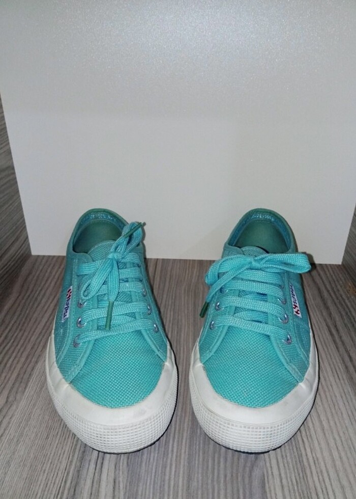 Mavi Bileksiz Sneaker - Görsel 2