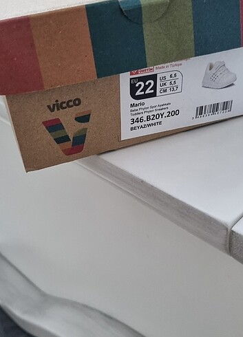 Yeni vicco beyaz çocuk ayakkabı - Görsel 3