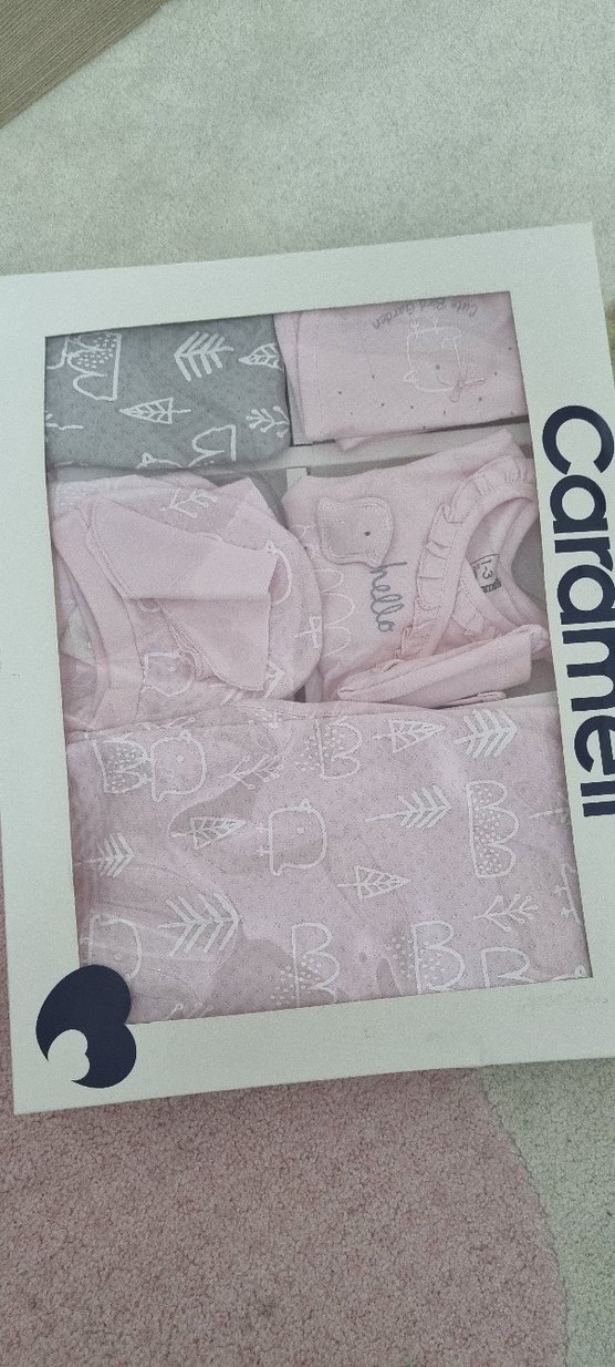 Caramell Pembe Örgü Desenli Bebek Hastane Seti - Görsel 2