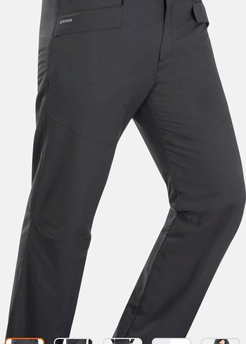 Decathlon Sh100 X-Warm Quechua Erkek Outdoor Pantolon - Görsel 3