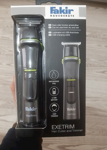 Fakir Exetrim Saç Kesme ve Düzeltme Makinesi - Görsel 2