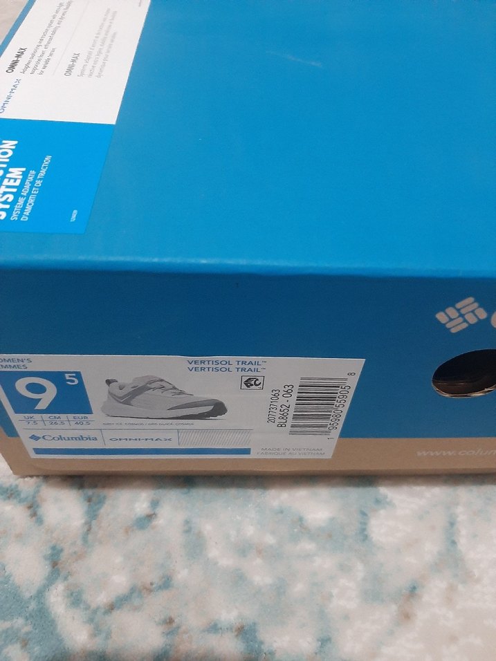 Columbia vertisol trail orijinal sıfır kullanılmamış - Görsel 2