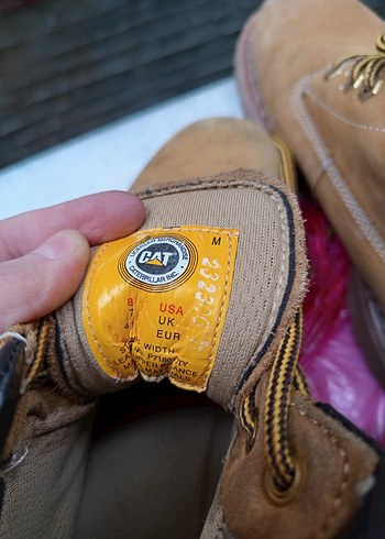 Erkek CAT Kahverengi Tokalı Bot - Görsel 3