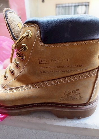 Erkek CAT Kahverengi Tokalı Bot - Görsel 2