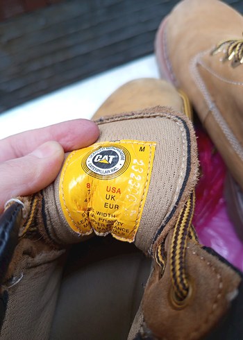 Erkek CAT Kahverengi Tokalı Bot - Görsel 5