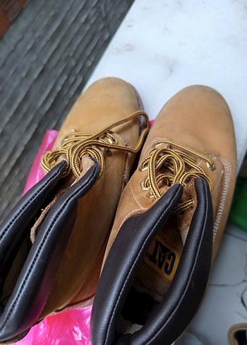 Erkek CAT Kahverengi Tokalı Bot - Görsel 7