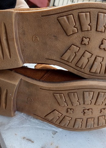 Kahverengi Süet Erkek Dolgu Topuk Bot - Görsel 2