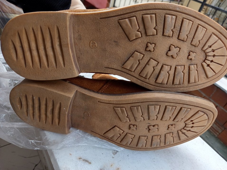 Kahverengi Süet Erkek Dolgu Topuk Bot - Görsel 2