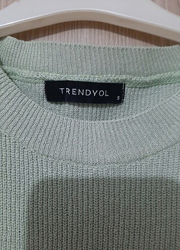 Trendyol & Milla Triko yeşil bluz