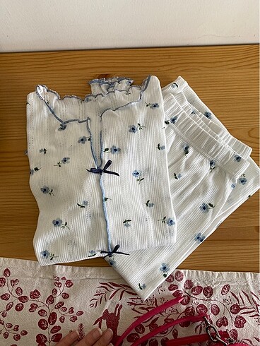 Koza pijama takımı