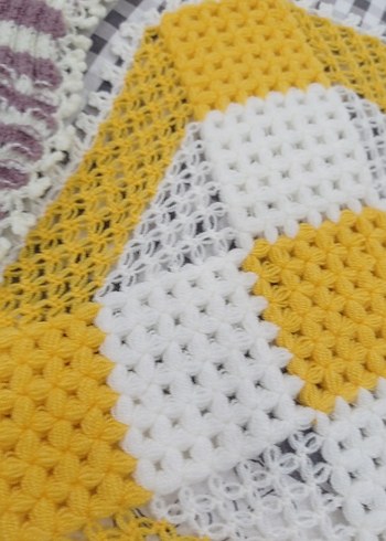 Renkli Örgü Banyo Süngeri - Görsel 4