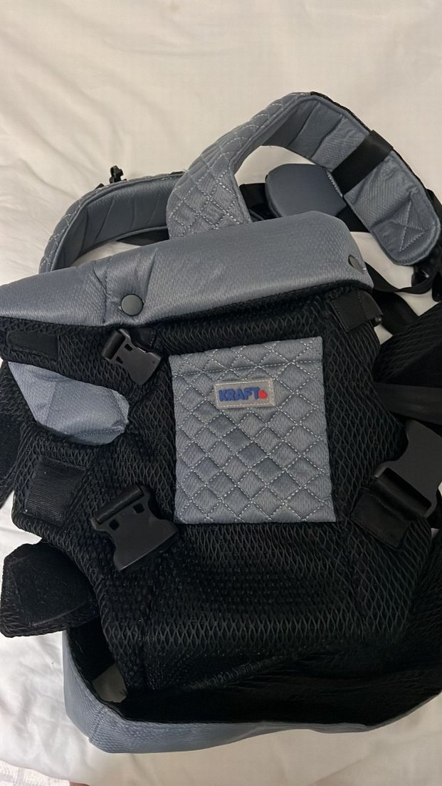 Gri KRAFT Viola Kanguru Bebek Taşıyıcı - Görsel 3