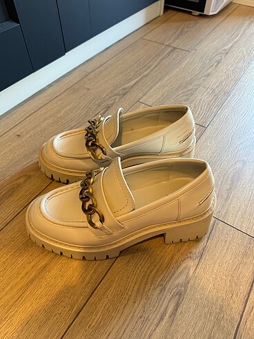 35 Beden camel Renk Zara loafer