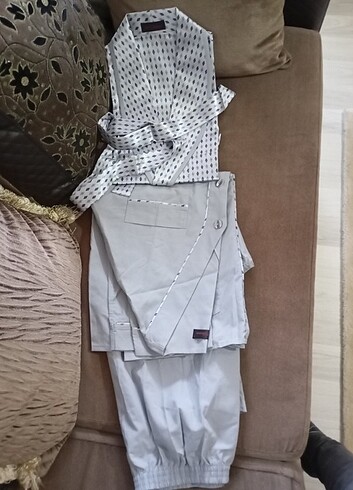 Röpteşambır (damatlık takım pijama) 