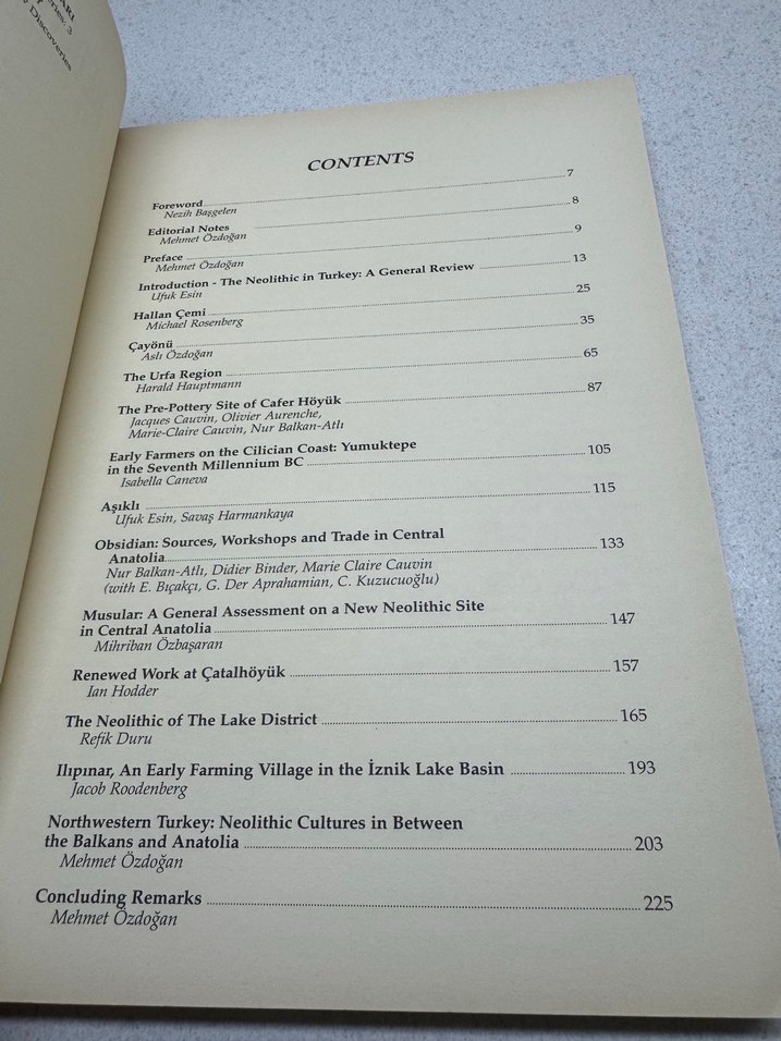 Neolithic in Turkey Mehmet Özdoğan ve Nezih Başgelen - Görsel 3