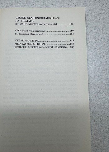 Osho - Beden ile Zihni Dengelemek Kitabı