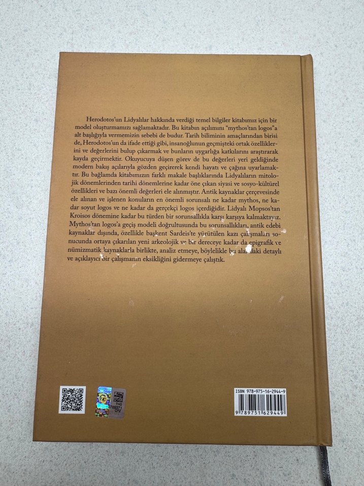 Lidyalılar Mythos'tan Logos'a - Prof. Dr. Muzaffer Demir - Görsel 2