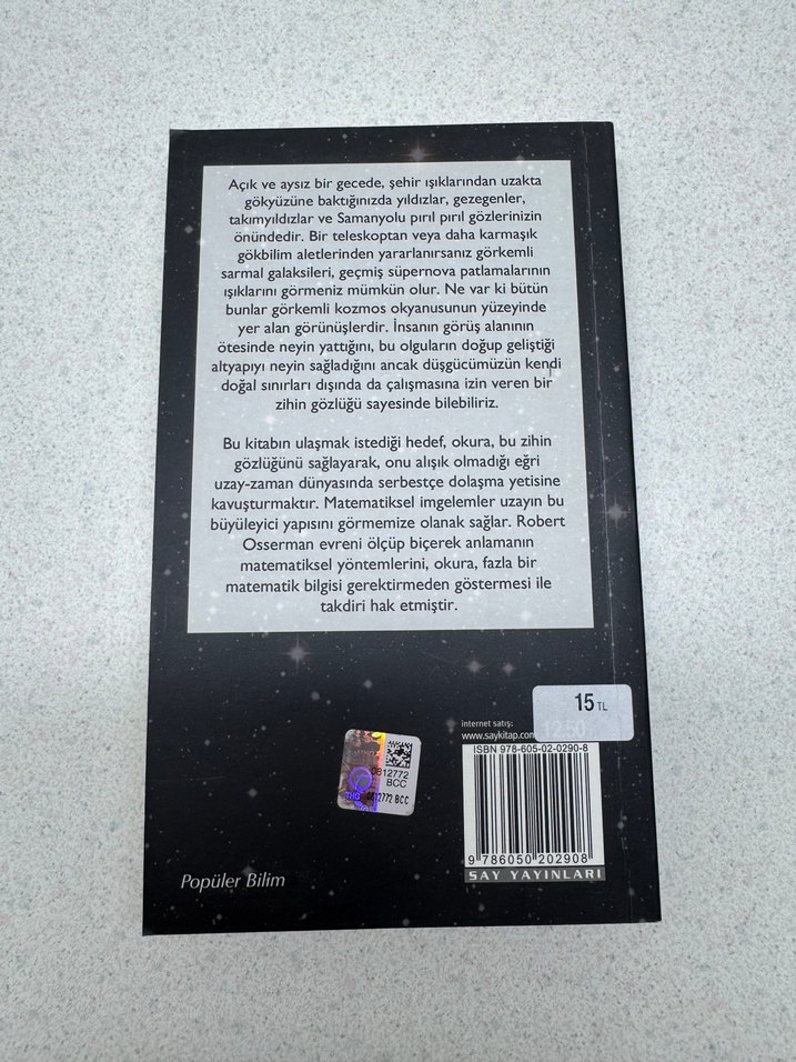 Evrenin Şiiri - Robert Osserman - Görsel 2