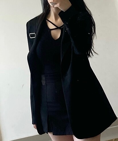 siyah blazer ceket