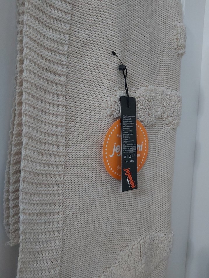 Bej Çocuk Battaniyesi, Yumuşak Kumaş - Görsel 3