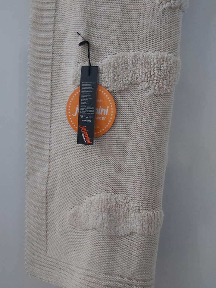 Bej Çocuk Battaniyesi, Yumuşak Kumaş - Görsel 2