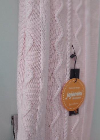 Nakışlı Pembe Çocuk Battaniyesi - Görsel 3