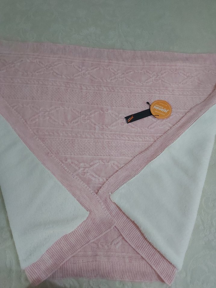 Pembe Çocuk Battaniyesi, Yumuşak Dokulu - Görsel 2