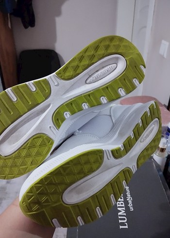 Beyaz Bağcıklı Kadın Spor Ayakkabı - Görsel 8