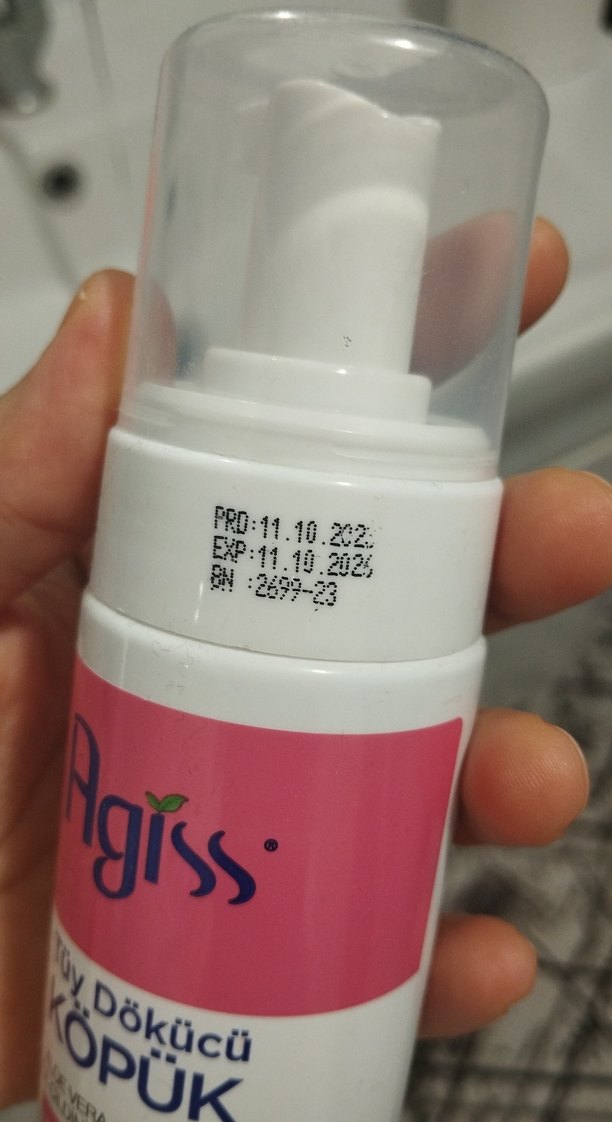 Agiss Tüy Dökücü Köpük Aloe Vera & E Vitamini - Görsel 2