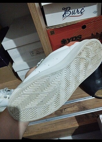 Beyaz snekars - Görsel 7