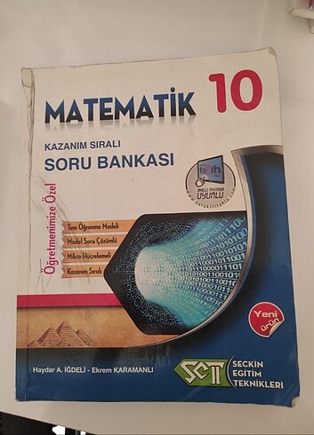 Seçkin Eğitim Teknikleri 10. Sınıf Matematik Soru Bankası Test K