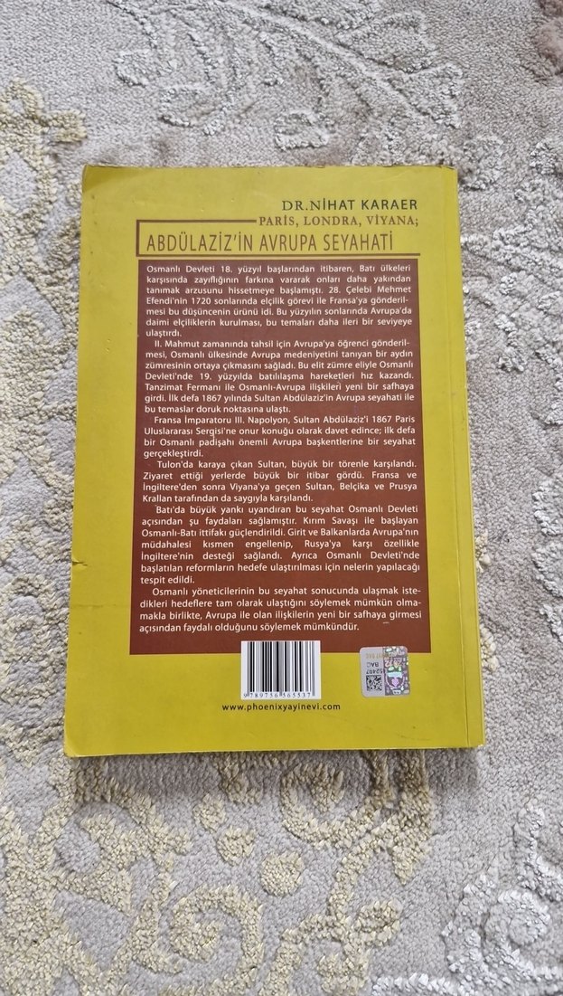 Abdülaziz'in Avrupa Seyahati - Dr. Nihat Karaer - Görsel 3