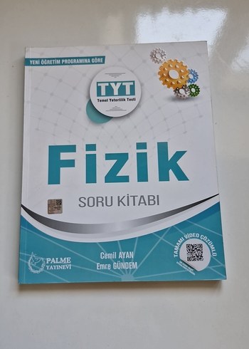 TYT Fizik Soru Kitabı Palme Yayınevi