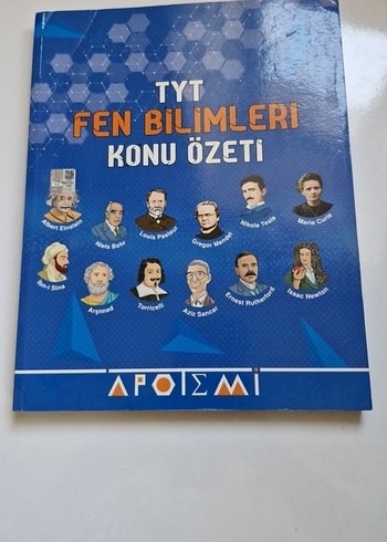 TYT Fen Bilimleri Konu Özeti Kitabı