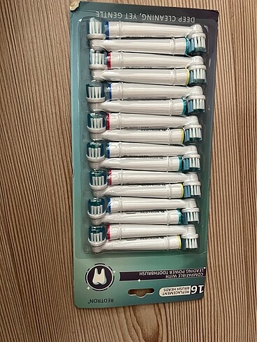 Şarjlı diş fırçası başlığı