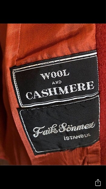 Yün&kaşmir ceket?