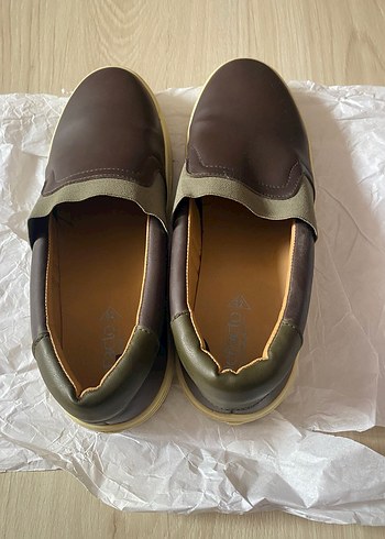 Erkek Kahverengi Bantlı Günlük Ayakkabı - Görsel 2