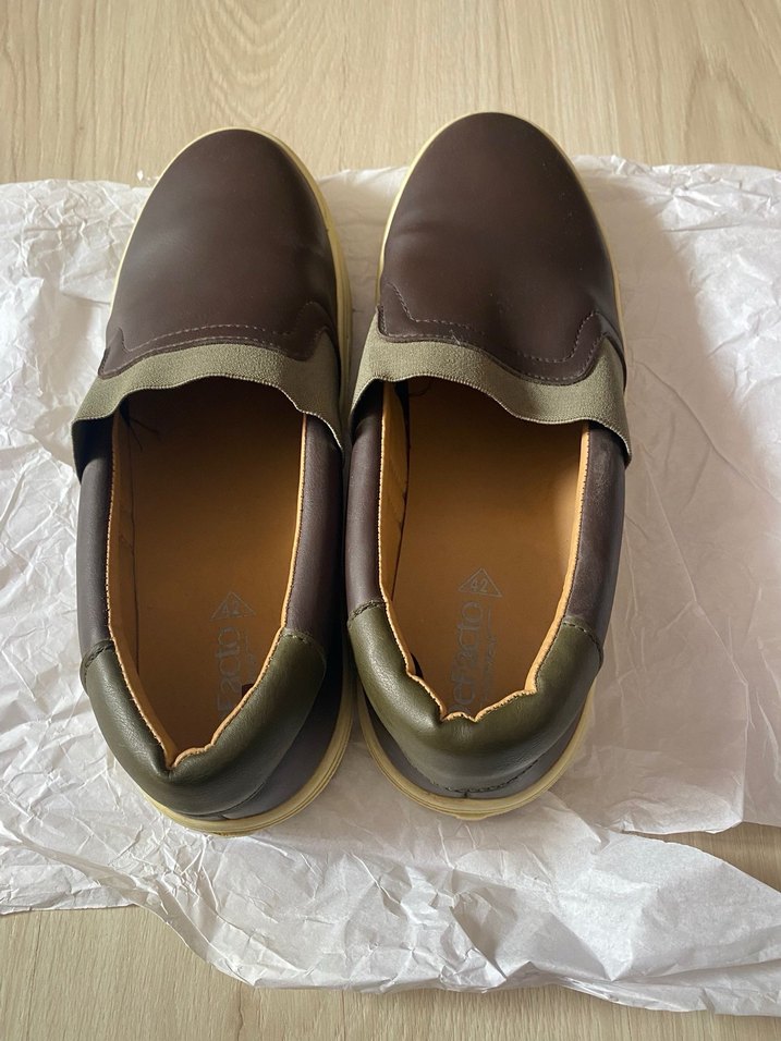 Erkek Kahverengi Bantlı Günlük Ayakkabı - Görsel 2