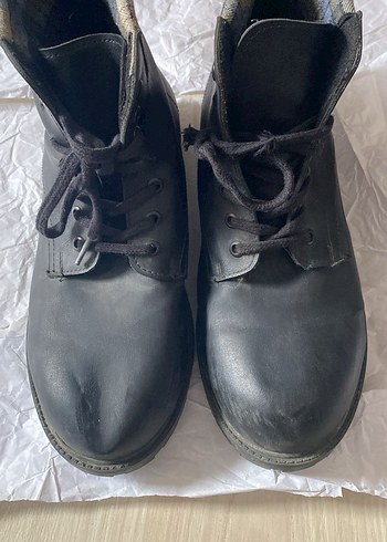 Siyah Bağcıklı Erkek Kauçuk Bot - Görsel 4