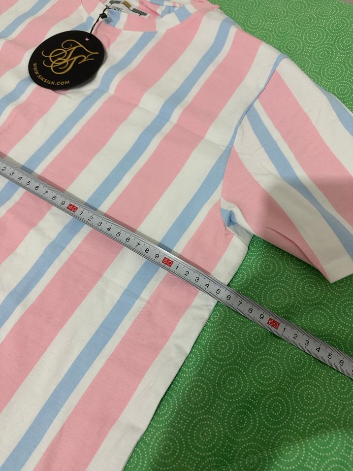 Pembe Çizgili Kız Tişörtü - Görsel 2