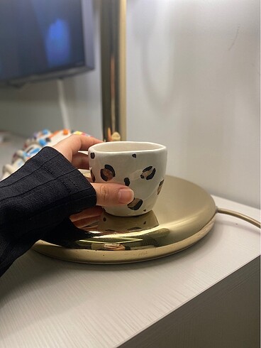  Beden çeşitli Renk Seramik Leopar Espresso Cup