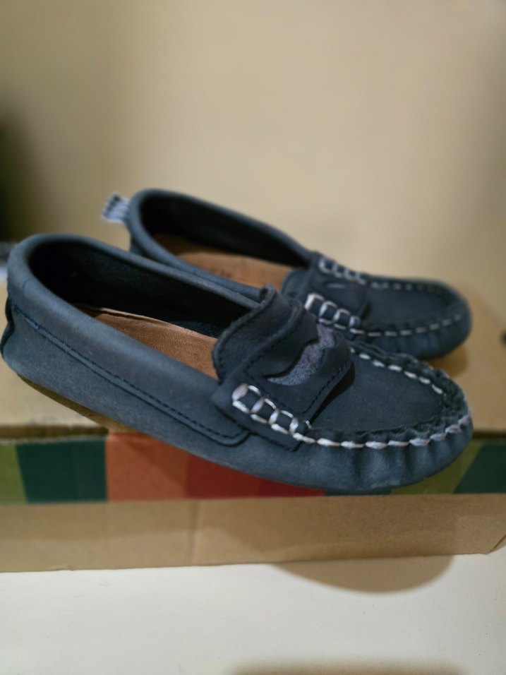 Erkek Çocuk Siyah Süet Tokalı Ayakkabı - Görsel 2