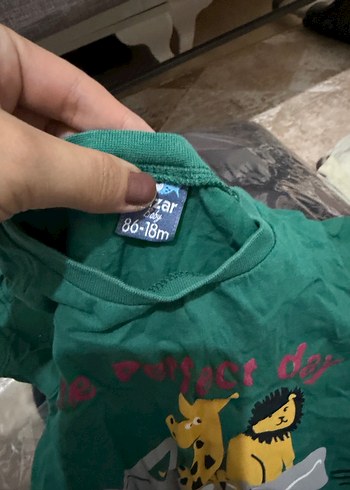 Kırmızı Örgü Nakışlı Bebek Tulumu - Görsel 13