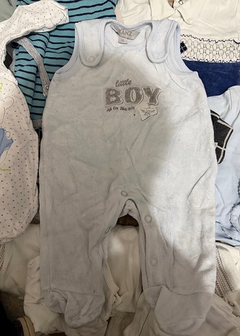 Kırmızı Örgü Nakışlı Bebek Tulumu - Görsel 20