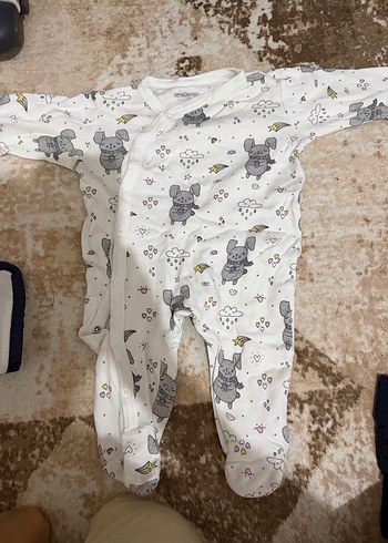 Kırmızı Örgü Nakışlı Bebek Tulumu - Görsel 16