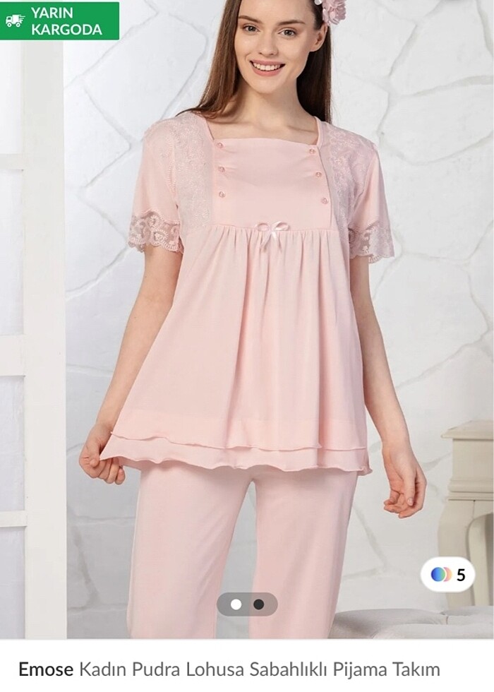 Lohusa pijama - Görsel 2