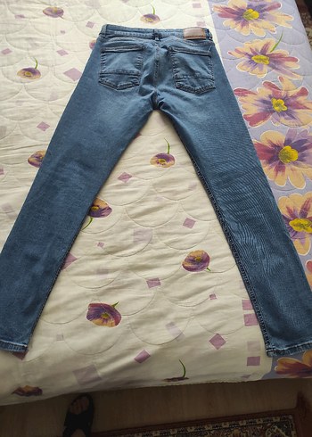 skınny fıt koton Jean pantolon
