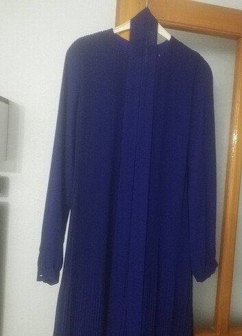 Pliseli şifon tunik 