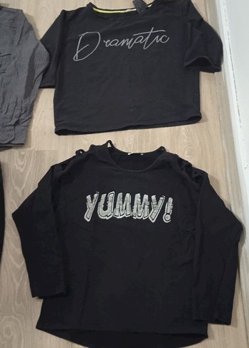 l Beden gri Renk Sweatshirt/ tayt